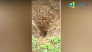 Lubang Runtuhan (Sinkhole) Terjadi di Maros, ini Videonya