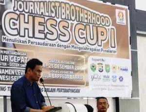 Ratusan Pecatur Sulselbar Bersaing di Turnamen Catur Aliansi Jurnalis Barru