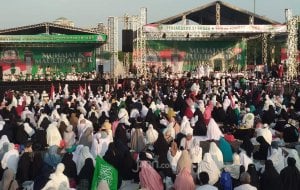 Anies Baswedan Diteriaki Presiden Massa Reuni Akbar PA 212