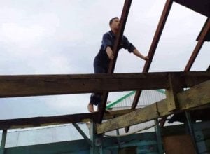 Hujan Deras Disertai Angin Kencang, Puluhan Rumah Rusak