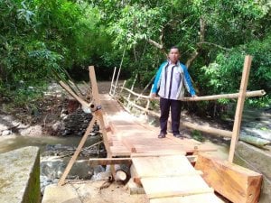 Ambruk Saat Banjir, Jembatan Datae Akhirnya Bisa Dilalui