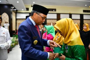 Pimpin Upacara Amal Bakti Ke-74 Kemenag,  Gubernur Imbau Antisipasi Isu Intoleransi