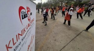 Senam Sehat dan Pemeriksaan Kesehatan Gratis di CFD Boulevard