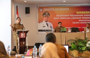 Beri Edukasi Bendahara Dana BOS, BPKAD Makassar Gelar Workshop  Berbasis Akrual