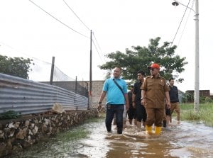 Lokasi Rawan Banjir, Iqbal Suhaeb: Atasi dengan Bangun Kolam Penampungan