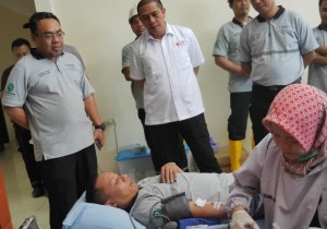 Deng Ical Apresiasi Gerakan Aksi Sosial Donor Darah PT Makassar Tene