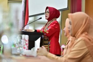 Lies F Nurdin Tekankan Empat Poin Penting pada Musyawarah DWP Sulsel IV