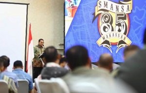 Iqbal Suhaeb Paparkan Run Makassar di Reuni Smansa 85