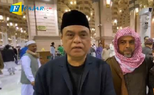 Syafruddin Ucapkan Belasungkawa Langsung Dari Masjid Nabawi Madinah