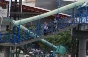 Video : JPO Tidak Terurus, Banyak Coretan dan Sampah