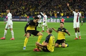 Haaland Mengamuk Lagi, Dortmund Kalahkan PSG di Leg I Babak 16 Besar Liga Champions