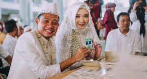 Nikahi Kekasih, Evan Dimas: Hanya Saya Seoranglah yang Boleh Memilikimu