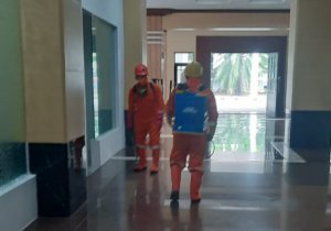 BPBD Sterilkan Seluruh Kantor OPD Sulsel