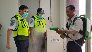 Bandara Internasional Sultan Hasanuddin Perketat Pemeriksaan Suhu Badan