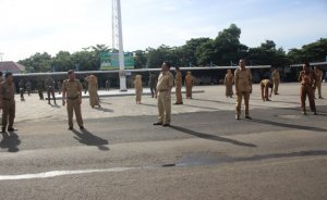 Bupati Jemur Pejabat dan ASN, Demi Tingkatkan Imunitas Tubuh