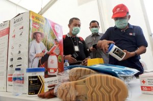PMI Distribusikan Logistik Penanganan Covid-19