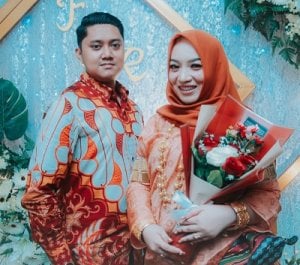 Khawatir Corona, Rafikah Usman dan Rizal Hasmi Batalkan Resepsi Pernikahan dan Minta Doa Restu