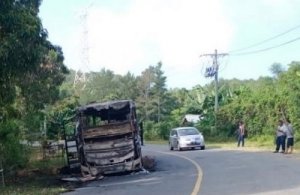 Bus Kurnia Asal Medan Tujuan Aceh Hangus Terbakar di Pengunungan, Begini Kondisi Penumpang