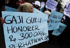 Nasib Guru Honorer Nonkategori, Raden Sutopo Ditanya Kenapa Arah Perjuangan Berubah