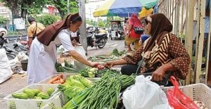 Seketika Pasar Makale Sepi, Pemkab Beli Semua Kebutuhan Sehari-hari
