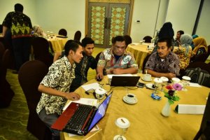 BKAD Sidrap Lakukan Pendampingan Penyusunan Laporan Keuangan