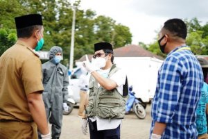 Relawan FTI UMI Menuju Bone, Dekan Turut Mendampingi
