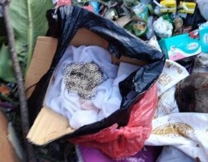Geger…Jenazah Bayi Ditemukan di Tempat Sampah RSUD Syekh Yusuf