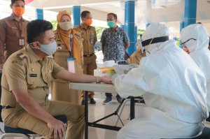 432 PNS Pemkab Maros Ikut Rapid Test, Hasilnya 10 Positif