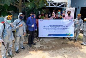 PNM Bantu Warga Sekitar Kantor Hadapi Covid-19
