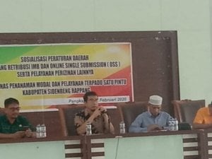 DMPTSP Sidrap Ajak Pengusaha Terlibat di Sistem OSS, Begini Manfaatnya