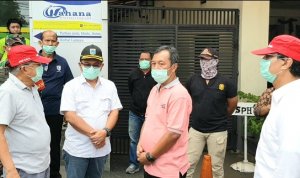 JK Pantau Penyemprotan Disinfektan, Sehari PMI Jangkau 600 Titik