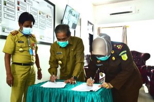 Pemkab-Kejari Sidrap Tandatangani MoU Bantuan Hukum