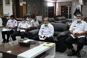 Bupati Sidrap Vidcon dengan BPK Sulsel, Bahas Kelanjutan Audit LKPD
