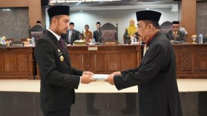 DPRD Gelar Rapat Paripurna Penyampaian dan Penyerahan LKPJ Bupati Tahun 2019