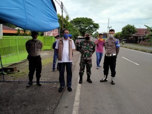 Pos Skrininng Covid-19  Batas Barru-Parepare  Difungsikan