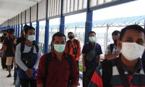 Ribuan TKI dari Malaysia Tiba di Riau, Ini Perlakuannya