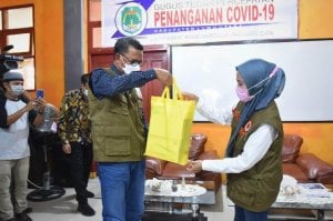 IDP Terima Bantuan untuk Percepatan Penanganan Covid-19 dari Gubernur Sulsel