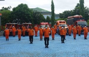 Meski Tanpa Pemudik, Basarnas Makassar Apel Siaga Khusus Lebaran
