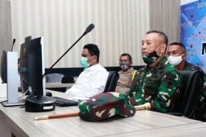 Komandan Korem Puji Kekompakan Forkopimda Barru Tangani Covid-19