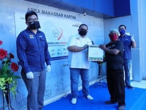 Pegawai Bank Sisihkan Gaji dan THR, Sebar 6.847 Paket Sembako