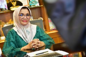 Lies F Nurdin Halal Bihalal Via Vicon, Harap Solidaritas Sosial Ditingkatkan