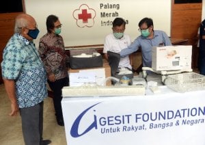PMI Segera Salurkan Bantuan Ventilator dari Gesit Foundation