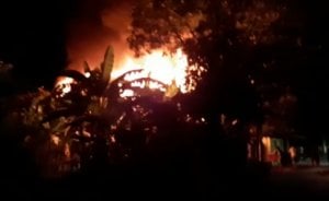 Sengatan Listrik Lebih Mematikan, Petugas Damkar Sempat Kewalahan