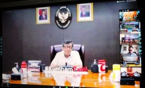 Via Teleconference, Menkumham Minta Napi Asimilasi Diawasi Ketat