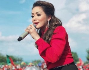 Rekam Kebakaran Depo Pertamina Plumpang yang Berdekatan dengan Rumahnya, Begini Reaksi Pedangdut Kristina