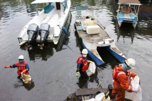 Tanggulangi Tumpahan Minyak di Pesisir Pantai, Pertamina Lakukan Upaya Terbaik