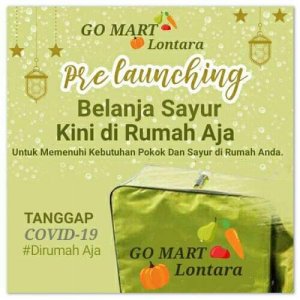 Tanggap Covid-19 di Lutra, Belanja Kebutuhan Dapur Kini Bisa dari Rumah Saja