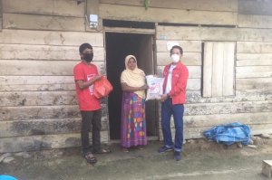 PSI Lutra Berbagi 100 Paket Sembako