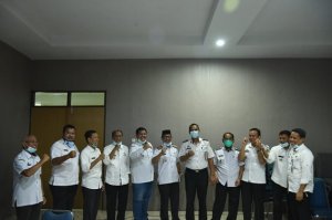 Camat di Sidrap Kompak dan Tetap Semangat Hadapi Covid-19