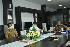 Pemkab Sidrap Gelar Rapat Verifikasi Rencana Kebutuhan Anggaran Penanganan Covid-19
